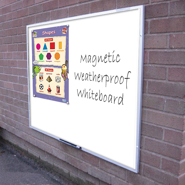 Outdoor Whiteboard 100 Weatherproof Whiteboard White Light Display